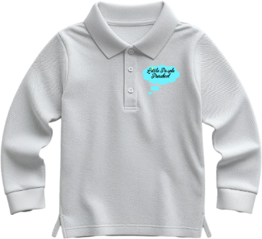 Pre-K Girls Jersey Polo Long Sleeve
