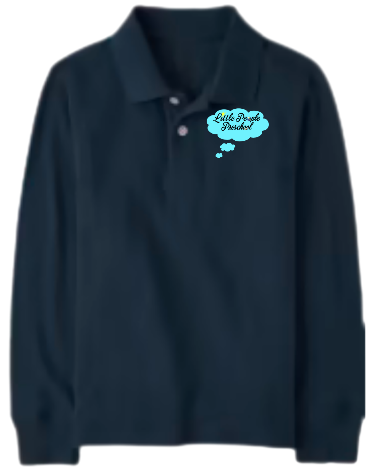 Pre-K Girls Jersey Polo Long Sleeve