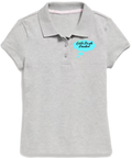 K2 & K3 Girls Pique Polo Short Sleeve