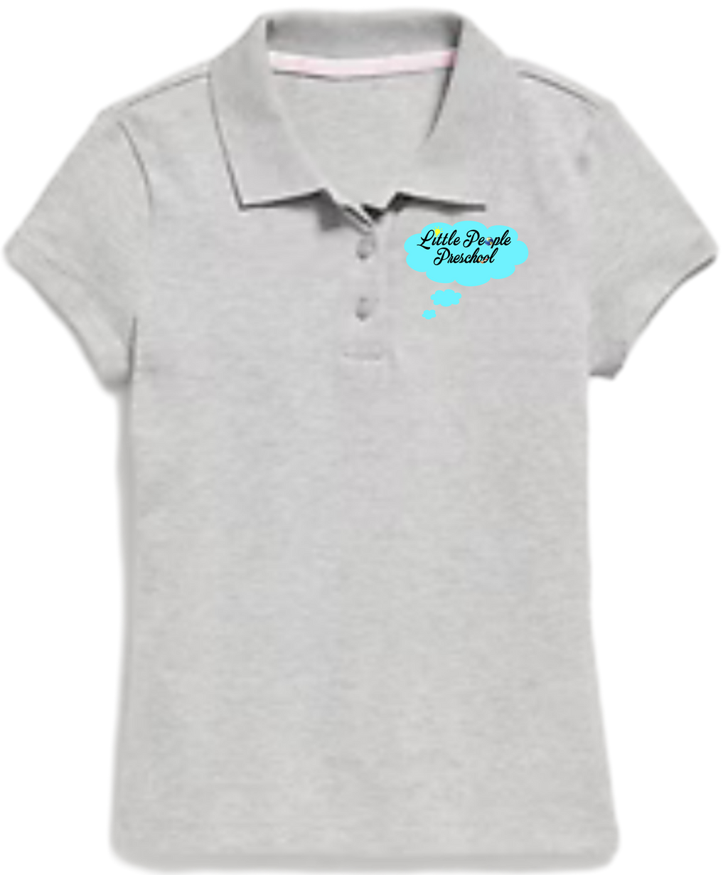 Pre-K Girls Pique Polo Short Sleeve