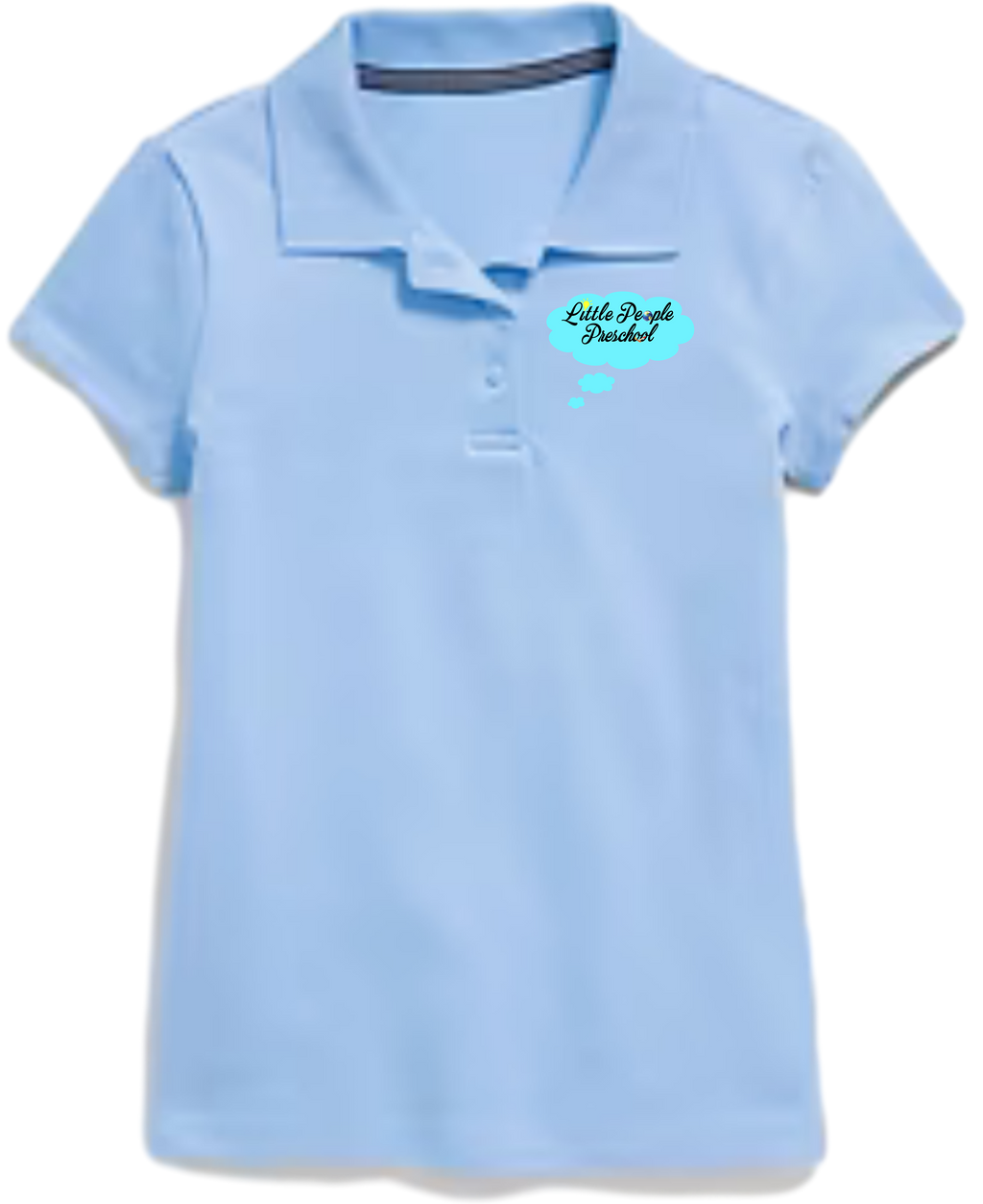 K2 & K3 Girls Pique Polo Short Sleeve